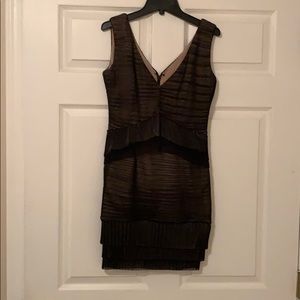 BCBG Brand New Black/Nude Dress